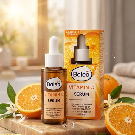 جرعة النضارة اليومية لـ بشرتك Balea Serum Vitamine C