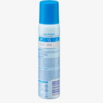 Balea Brume corporelle, vaporisateur d'eau, Aqua, format voyage, 75 ml