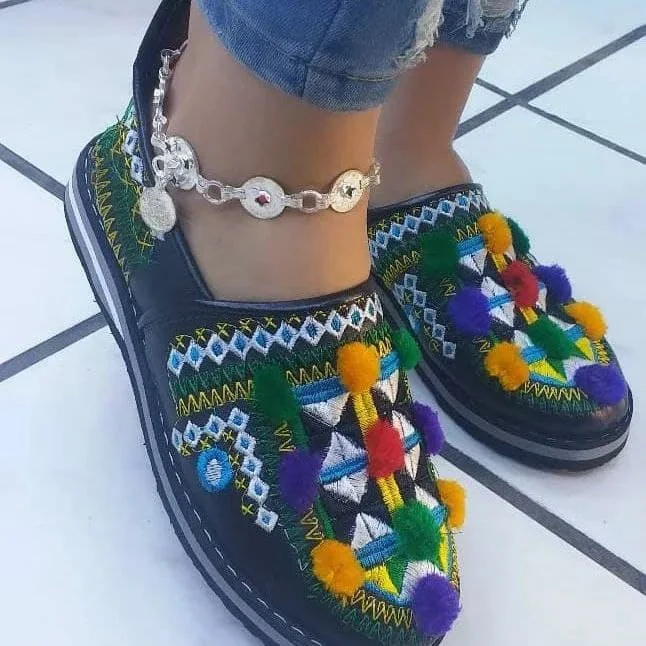 traditionnelle amazigh chaussures