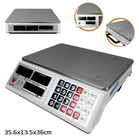 ميزان الكتروني ذو دقة عالية و بمؤشر السعر TASSILI Balance Electronique De Haute Précision Avec Afficheur De Prix 40Kg