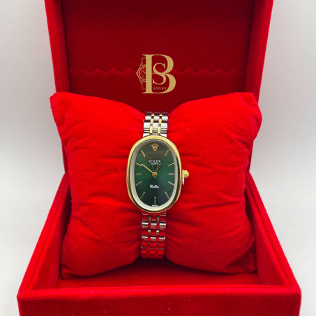 Rolex Celini Ovale - Vert