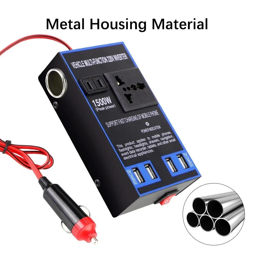 Onduleur universel محول طاقة للسيارة 2000W