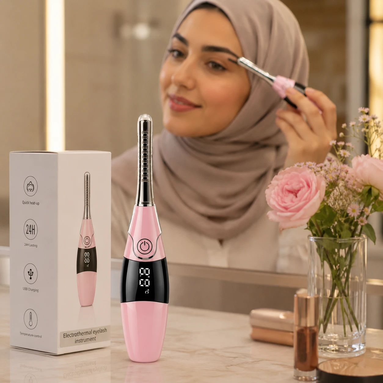 مجعد رموش كهربائي