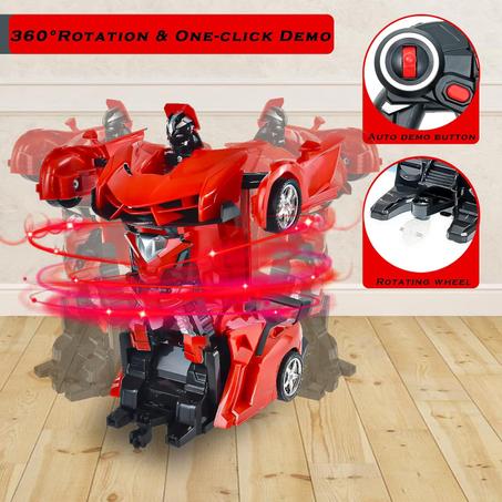 Voiture Robot transformé télécommandé