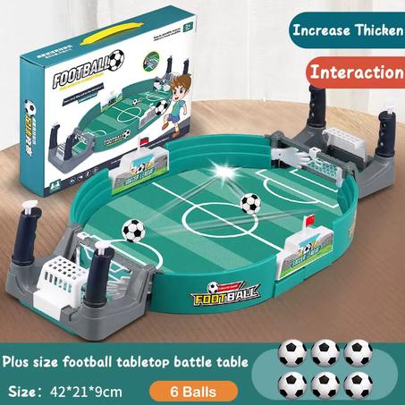 football de table pour enfants avec 6 balles