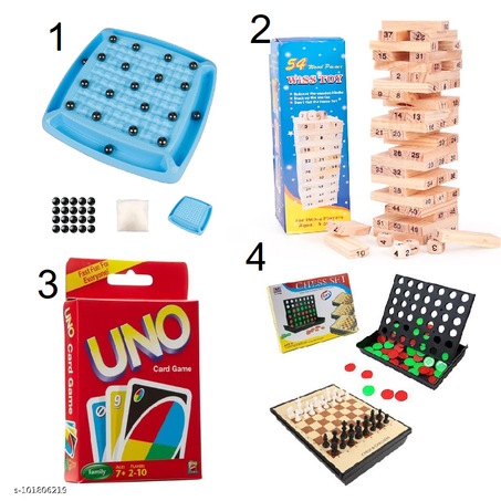 MAGNETIC+Jenga+Chess Set+UNO