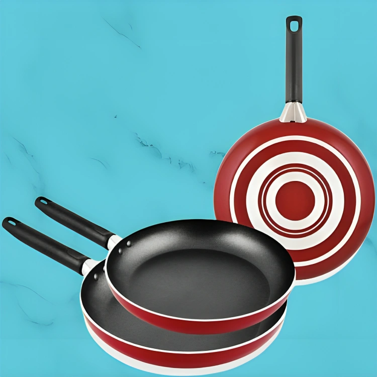 مجموعة مقالي من الألومنيوم