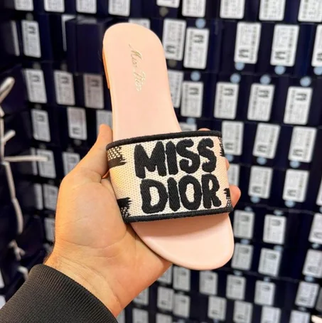 MISS DIOR SLIPPERS