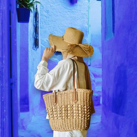 Pack Été Élégant | Chapeau & Sac ➕ Cadeau Offert🌞🏖️