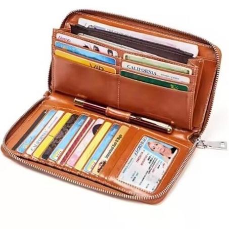 محفظة جلدية أنيقة