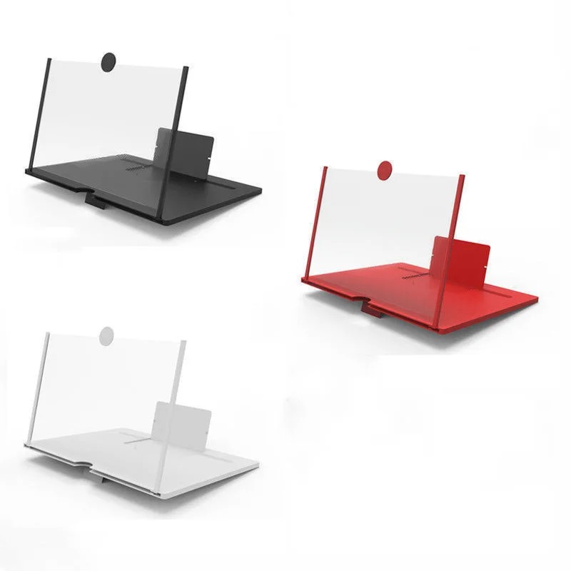 Loupe d'écran de téléphone portable, amplificateur d'écran, écran agrandi de smartphone, support de téléphone, support mobile rapide, Ket, 1PC