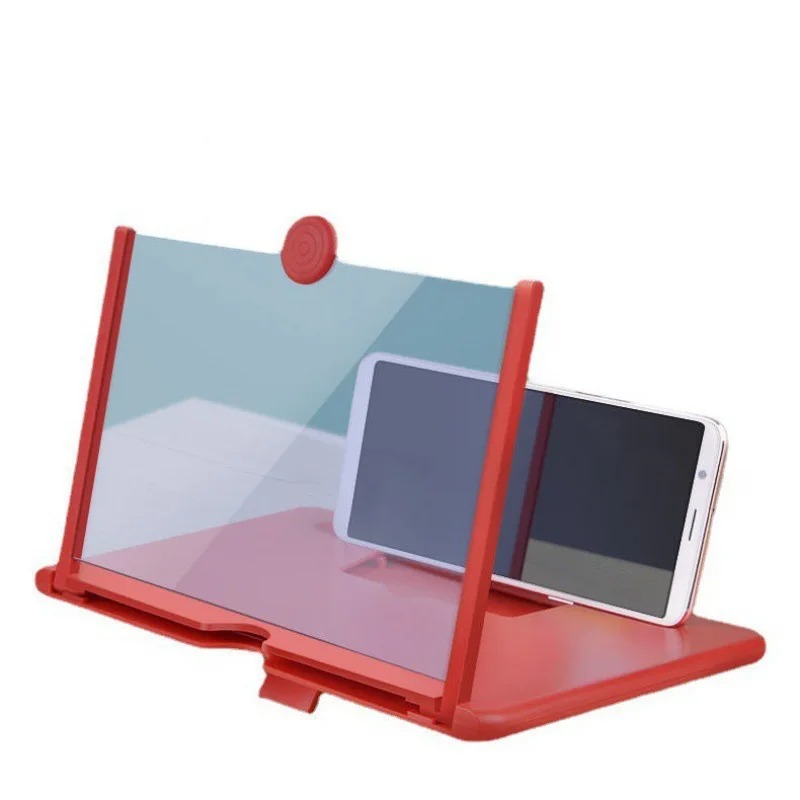 Loupe d'écran de téléphone portable, amplificateur d'écran, écran agrandi de smartphone, support de téléphone, support mobile rapide, Ket, 1PC