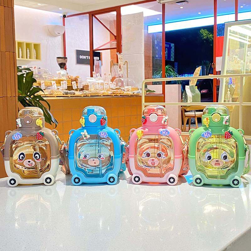Tasse de paille portable pour enfants