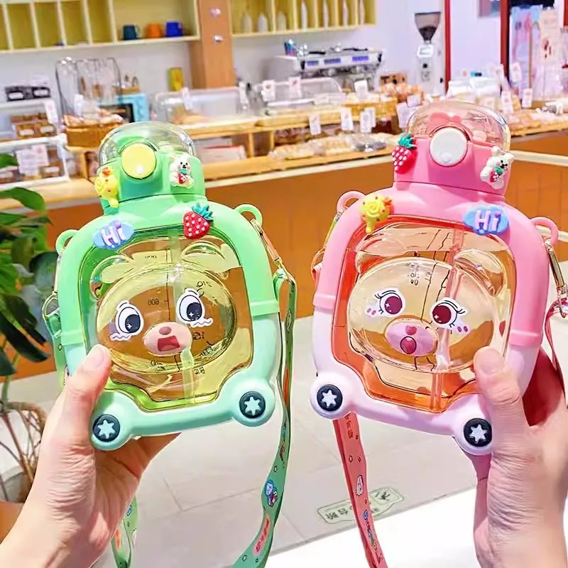 Tasse de paille portable pour enfants