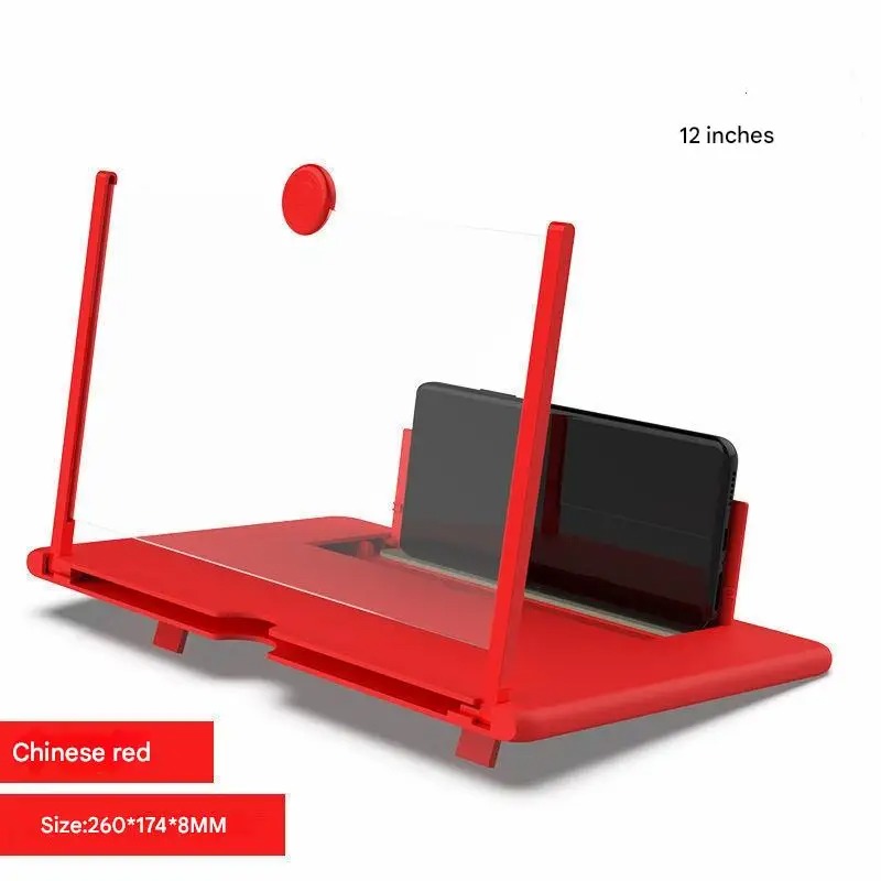 Loupe d'écran de téléphone portable, amplificateur d'écran, écran agrandi de smartphone, support de téléphone, support mobile rapide, Ket, 1PC
