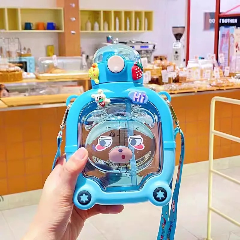 Tasse de paille portable pour enfants