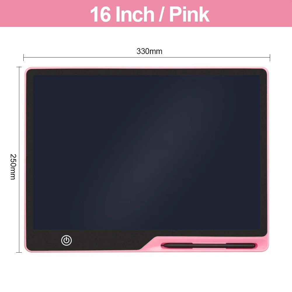 Tablette d'écriture LCD, 16/10/8 pouces