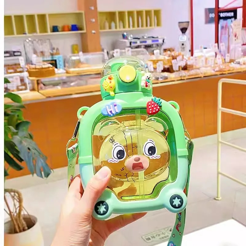 Tasse de paille portable pour enfants