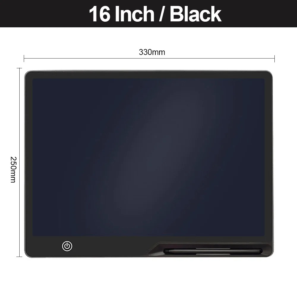 Tablette d'écriture LCD, 16/10/8 pouces