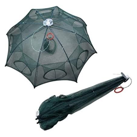 شبكة صيد محمولة قابلة للطي 10 فتحات