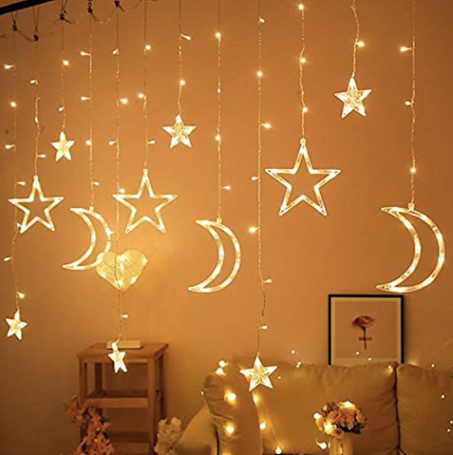 أضواء الستائر