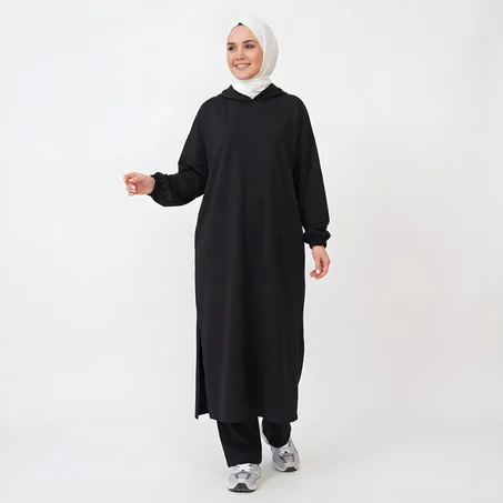 سورفيت للمحجبات – توب مونطوني طويل عصرية ومريحة