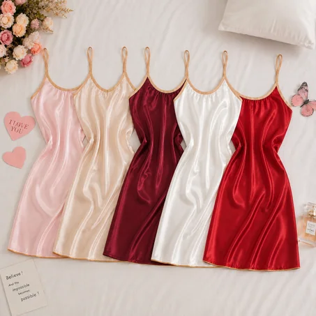 Pack 5 Chemises Satin