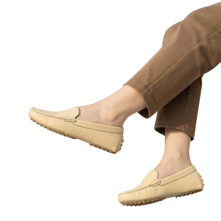 mocassin femme
