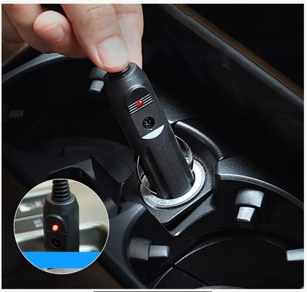 مضخة السيارة بسطل