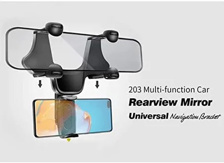 حامل مراية السيارة للجوال °180