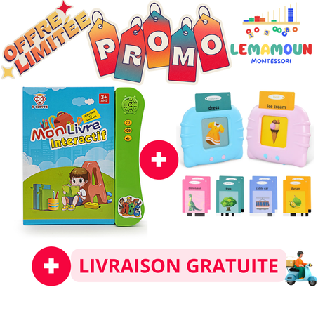 Pack Promo Livre interactif + Lecteur cartes
