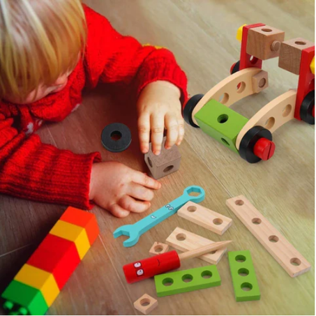 Blocs de construction en bois