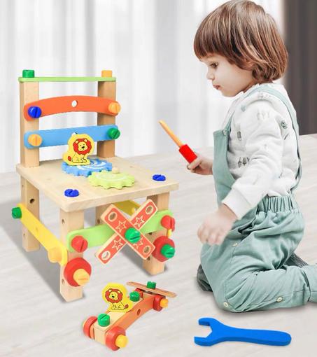 Chaise construction Montessori