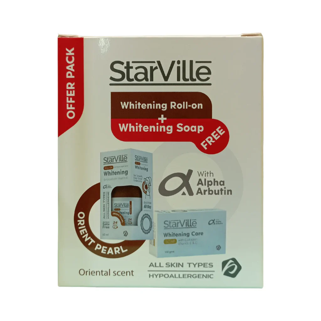 Starville Roll On Orient Pearl and Whitening Soap Offer
