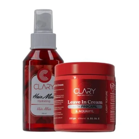 Clary leave-in cream and hair mist