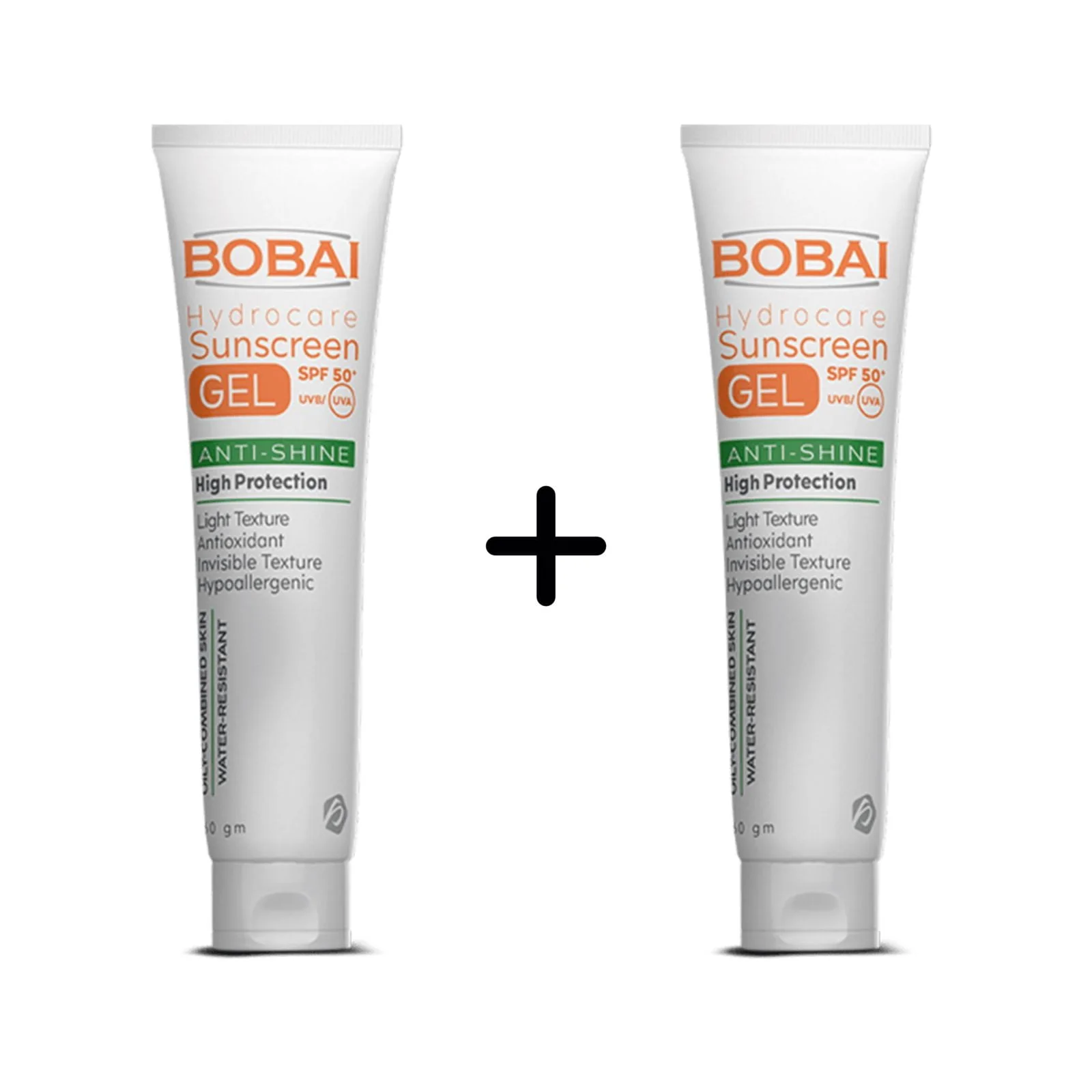 Bobai hydrocare sunscreen gel SPF50+ (1+1)
