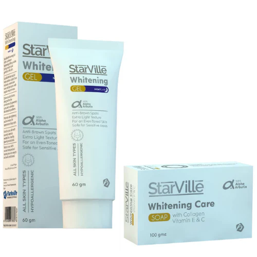 Starville Whitening Night Care Gel and Whitening soap Offer