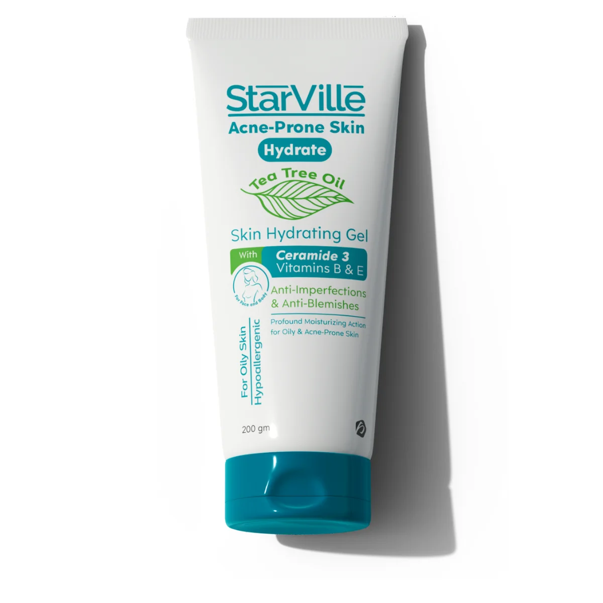 starville acne prone skin hydrating gel 200ml