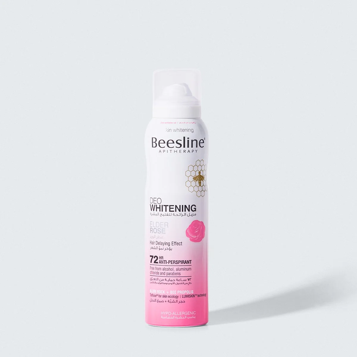 Beesline Deo Whitening Antiperspirant - Elder Rose