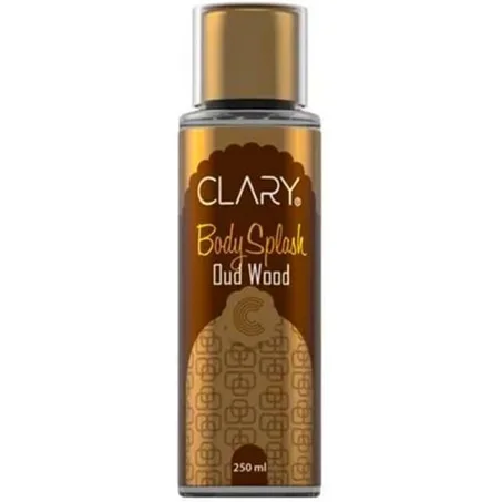 Clary body splash oud wood
