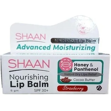 Shaan lip balm 5gm strawberry