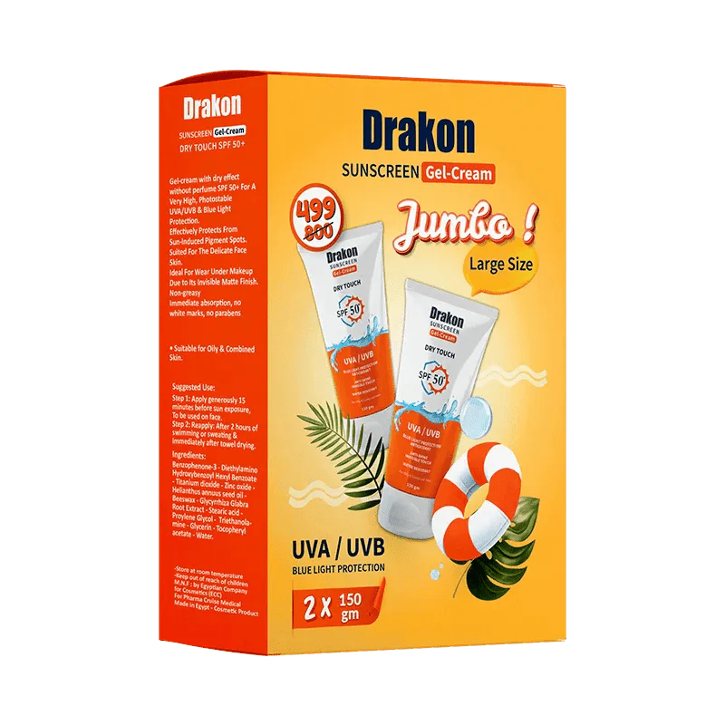 Drakon Sunscreen Gel Cream SPF 50+ 150 ml Jumpo offer