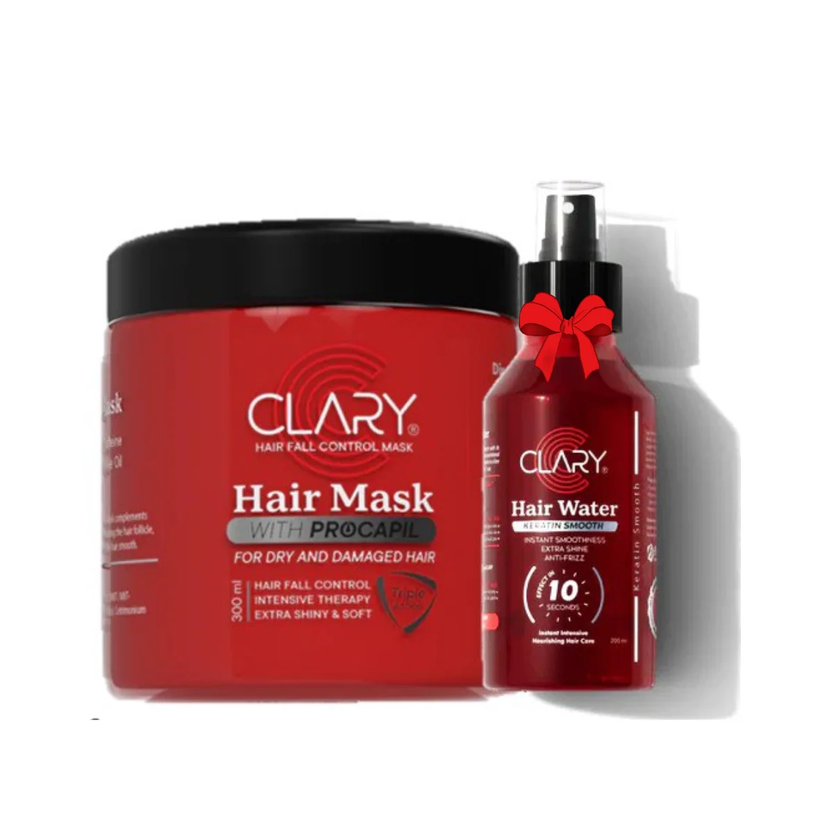 Clary hair mask and hair water