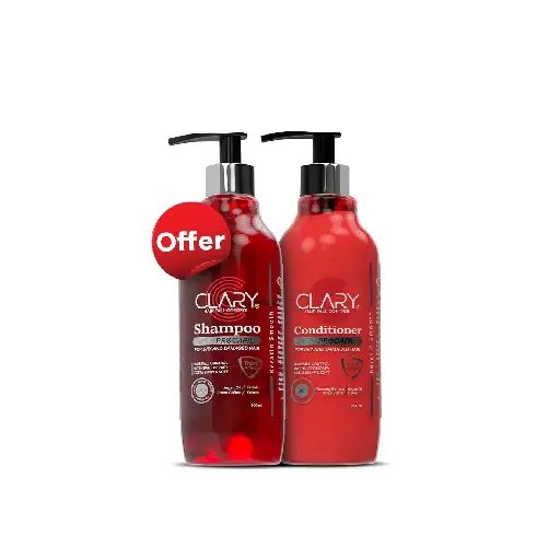 Clary shampoo and conditioner