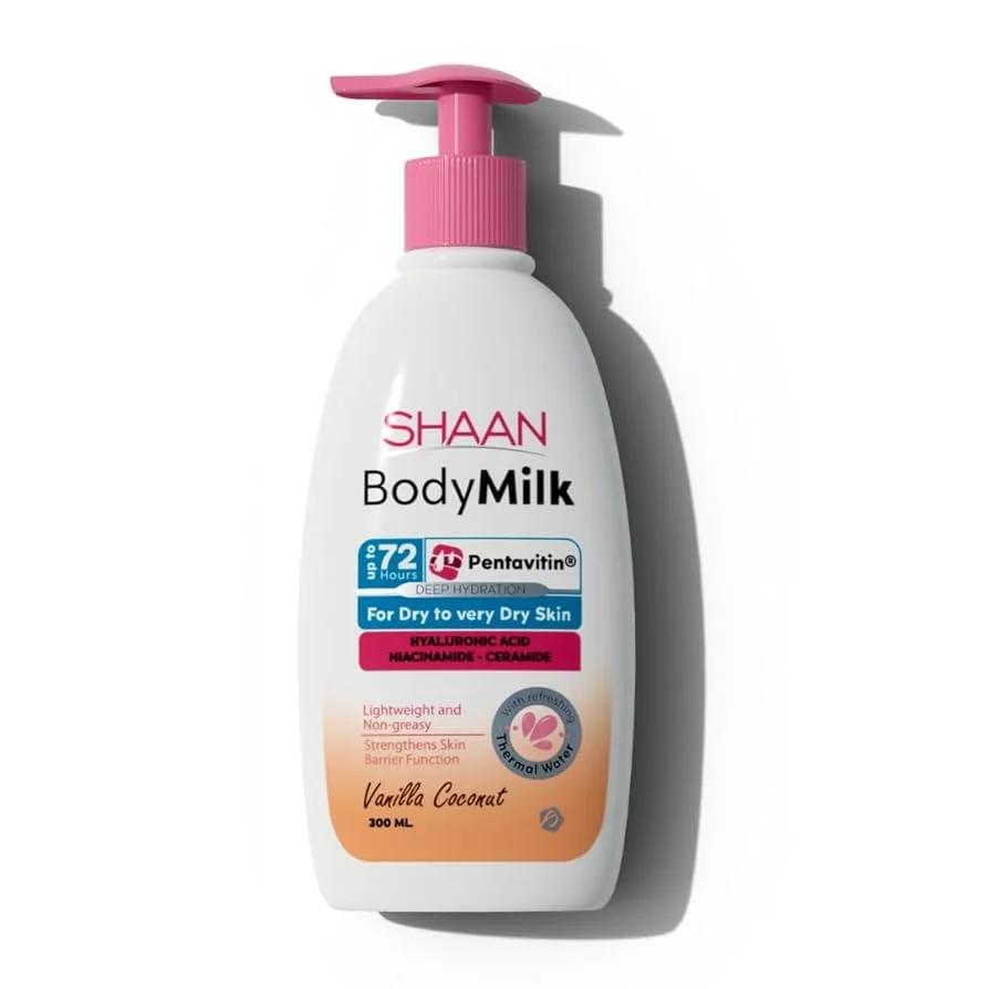 Shaan body milk vanila coconut 300ml