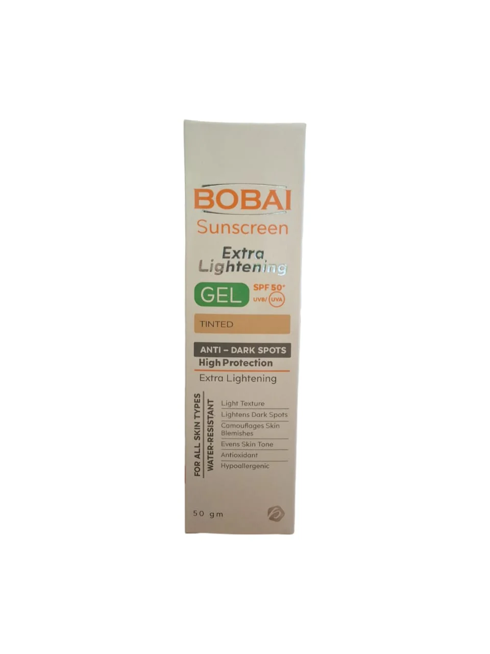Bobai Sunscreen Tinted Extra Lightening tinted gel