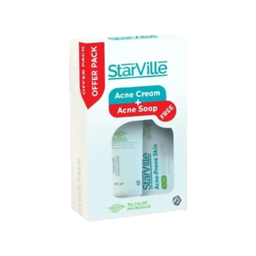 Starville Acne Cream and Free Soap Offer