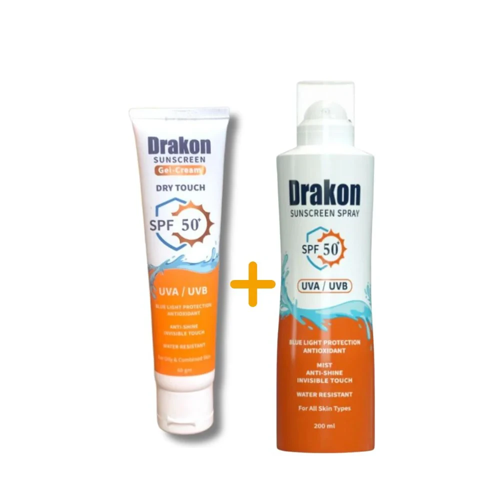 Drakon SunScreen Spray 200Ml+Gel Cream 60Gm offer