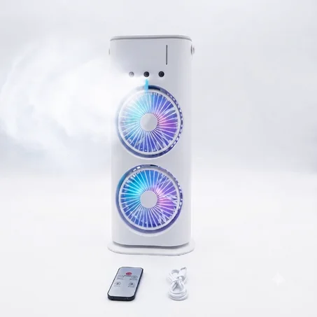 Ventilateur Double Spray avec LED