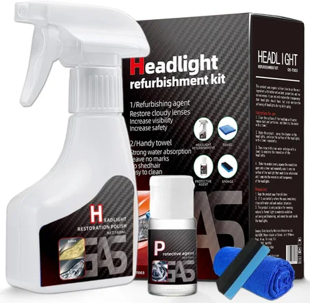 Headlight restoration polish
